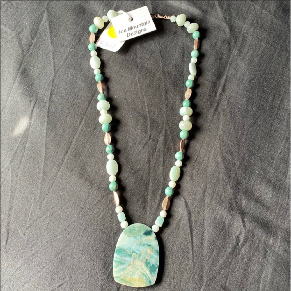 Handmade beaded necklace
